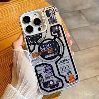 Ốp Điện Thoại Cao Cấp Hợp Thời Trang Mecha Thích Hợp Cho iPhone 17promax 14 16plus 13 15promax 11pro xs 14pro Ốp Lưng Chống Va Đập