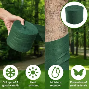 Luckyew Cây Bảo Vệ Quấn Cho Mùa Đông Bảo Vệ Đông Lạnh- Thân Cây Thoáng Khí Bảo Vệ Xa Động Vật Hươu, Cho Cây Bụi Cây Trẻ TQ