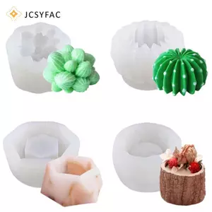 JCSYFAC DIY Cây Xương Rồng Silicon Epoxy Nhựa Khuôn Handmade Thủ Công Khuôn Mới