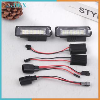 DKX 2 Chiếc Biển Số LED Lắp Ráp Đèn Có Canbuspatible Với Đèn Biển Số Ô Tô Nhiều Thương Hiệu.