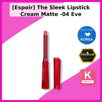 [Espoir] Kem Son Môi Sleek Matte 04 Eve/ Son Môi Hàn Quốc/ Son Môi Kem Matte Finish/ Authentic by K-mellow