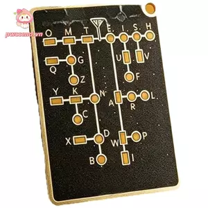 Thẻ huấn luyện viên mã Morse PWSEND, Công cụ học tập mã Morse LED nhẹ, Dụng cụ thực hành mã Morse cầm tay có kích thước vui nhộn Huấn luyện viên sử dụng vô tuyến người đam mê sử dụng