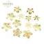 PNPIA- 50 Cái / bộ Vintage Kim Loại Hoa Filigree Lát Quyến Rũ Trang Sức DIY Thủ Công Phát Hiện