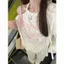 Pure Desire Không Dây In Hình Dây Rút Áo Thun Tay Ngắn Rời Thời Trang Niche Sang Trọng Rách Thiết Kế Top 5.19