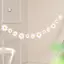 Maybest 1 Bộ Biểu Ngữ Hoa Cúc Tiệc Sinh Nhật Vải Bố Hoa Trắng Vòng Hoa Confetti Cờ Hoa Cúc Cho Bé Tắm Tiệc Cưới Trang Trí Tiệc Cưới {VN}