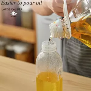 Maybest 1 500ml 800ml Chai Dầu Nhà Bếp Chai Dầu Gia Vị Bóp Chai Nấu Nướng Sốt Cà Chua Mù tạt Bóp {VN}