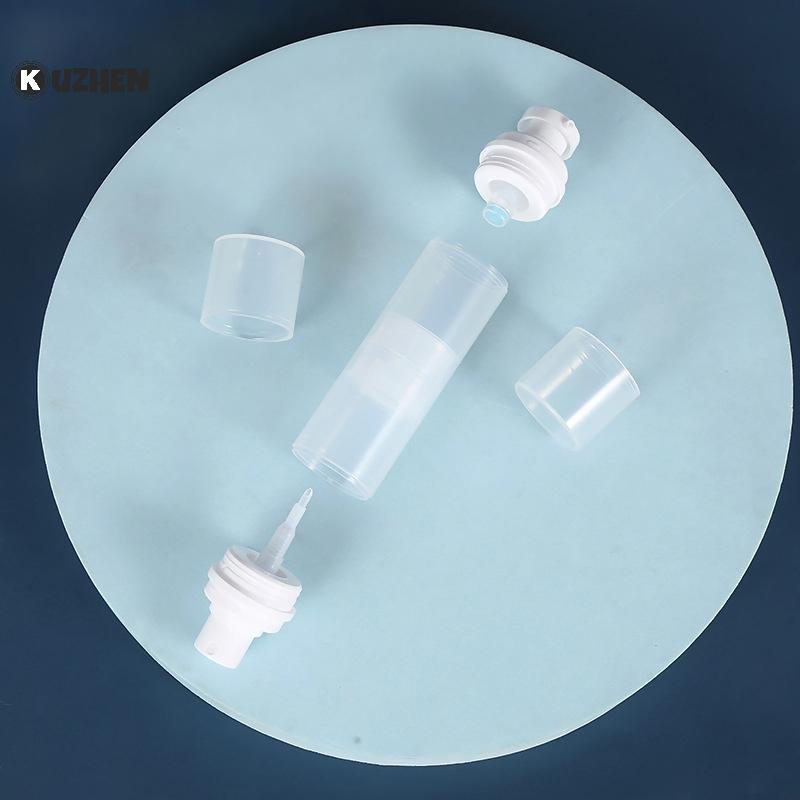 KUZHEN 5ml / 10ml Loại ép chân không hai đầu / Chai dưỡng ẩm có thể đổ lại Mỹ phẩm trang điểm cho kem Gel dưỡng ẩm Hộp đựng bơm lỏng HOT