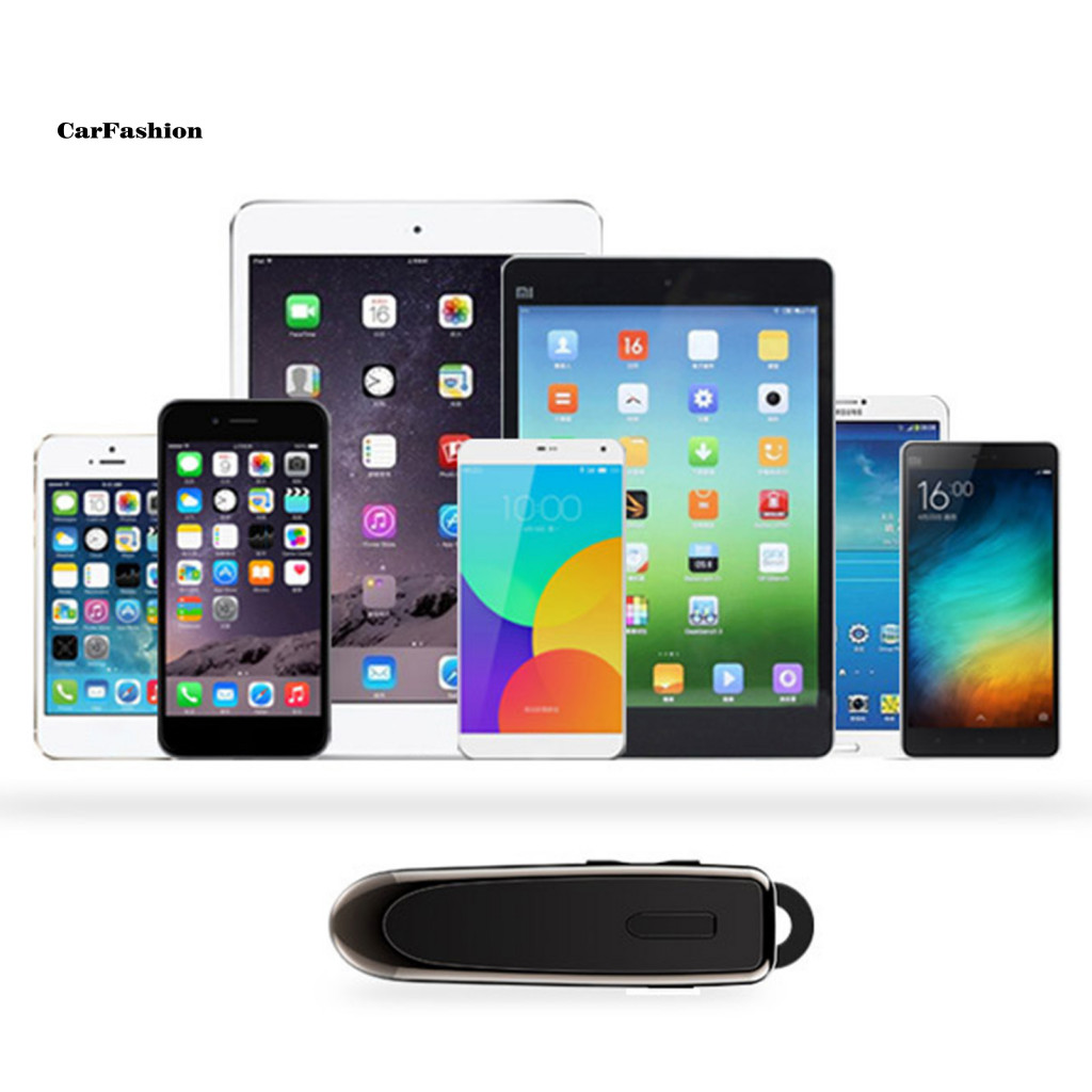 < CarFashion > Tai nghe sạc không dây 50 tương thích Bluetooth K23 có chức năng giọng nói cho điện thoại