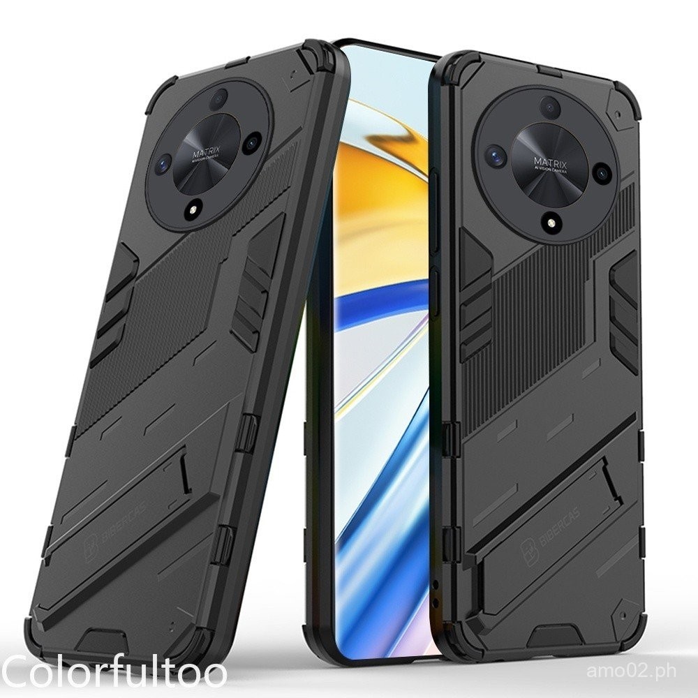 Ốp Lưng Thời Trang Cho Honor X9b 5G Vỏ Giáp Chống Sốc Cho Honor X9C X 9C X9B X9A X 9a X 9b HonorX9a HonorX9b 5G 2023 Điện Thoại Chống Rơi Bảo Vệ Cứng Mặt Sau Giá Đỡ Stent Case