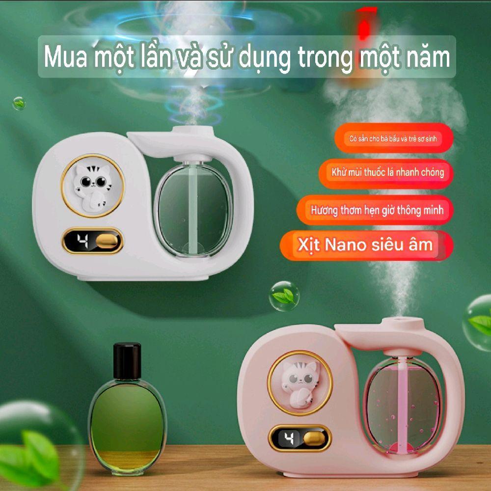 ( PW 26 số lượng có hạn ) Combo 5 Tinh Dầu Khách Sạn + Tặng Máy Phun Tinh Dầu Giúp Lan Tỏa Hương Thơm Phòng 30-40m2