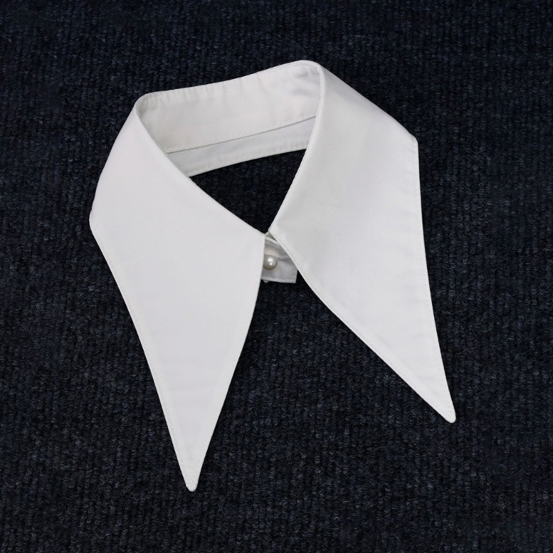Comfortable Women's Collar Insert Breathable Cotton Detachable Collar for Women