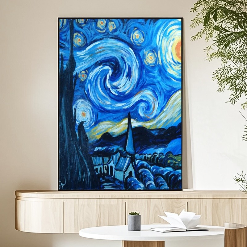 Vincent van Gogh Bình Dầu Tranh Phong Cách Trang Trí Nhà - Nghệ Thuật Treo Tường Canvas Không Khung Cho Phòng Ngủ & Phòng Khách, Món Quà Độc Đáo
