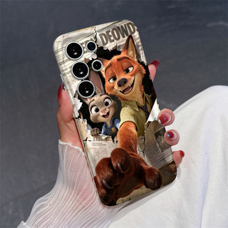 Ốp lưng Judy Nick Couples Zootopia 2 cho Samsung Galaxy S26 S25 S24 S23 S22 S21 S20 FE ULTRA PLUS A72 A73 A54 A56 A32 A33 A34 A12 A13 A14 A15 A16 A17 A07 A05 A04E A04 Cover NYK