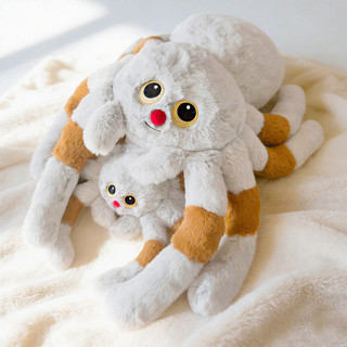 PLUS✨CHẤT LƯỢNG TỐT✨29 / 50cm Nhện Sang Trọng Đồ Chơi Dễ Thương Đỏ Nốt Nhện Sang Trọng Búp Bê Mềm Động Vật Nhồi Bông Gối Cho Người Lớn Và Trẻ Em Đồ Chơi Búp Bê Trang Trí Nhà Cửa Quà Tặng Năm Mới