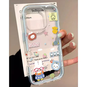 Ốp lưng iPhone 15 pro max Thỏ Miffy dễ thương và đơn giản chó Cho iPhone 16 Promax 11 12 13 14 plus xr xsmax 16plus