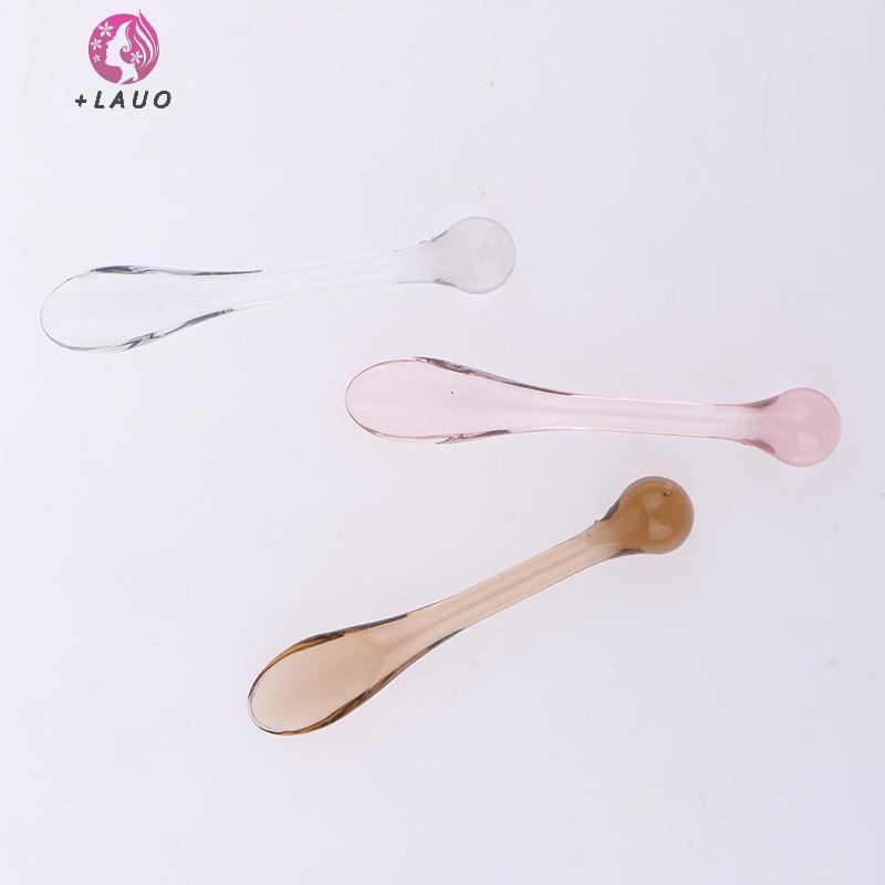 Springevenstar 5 Chiếc Thìa Mỹ Phẩm Nhựa Muỗng Kem Dưỡng Mắt Chống Nhăn Mắt Máy Mát Xa Dính Mặt nạ Thìa Dụng Cụ Chăm Sóc Da Springevenstar