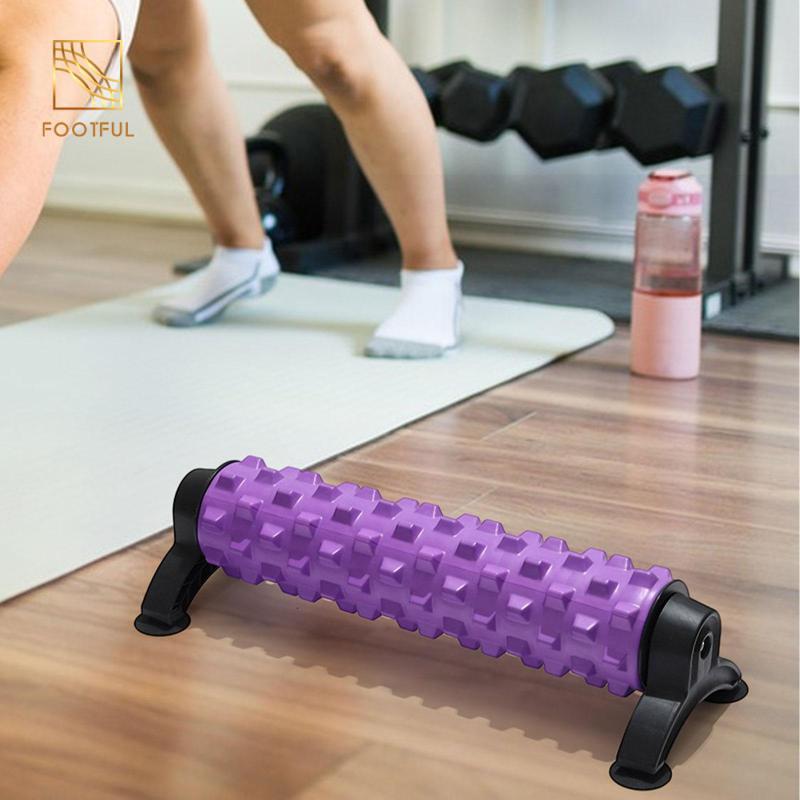 Con lăn xốp mật độ cao cho massage và tập Yoga, có 4 đầu hút giúp luyện tập hiệu quả tại nhà