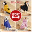 Áo Hoodie cho chó lớn 3XL-9XL, in SPORT xương chó, phong cách chui đầu, Có 6 màu, Vải mềm, Thoải mái, thoáng khí, ấm áp, có thể giặt được, Thích hợp cho tất cả các giống chó lớn