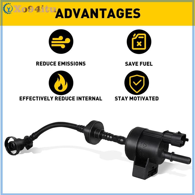 XOITU Vapor Canister Thanh lọc Van điện từ Phù hợp cho Cruze Sonic Trax Encore Vauxhall Opel Corsa Astra 55576071 55573017 VN