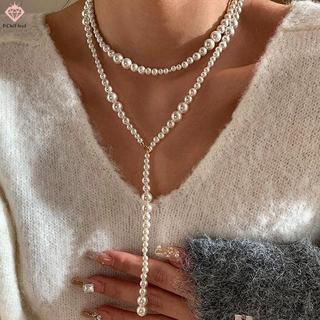 Vòng cổ ngọc trai nhiều lớp ngọt ngào, phù hợp làm quà tặng tiệc cưới và trang sức thanh lịch