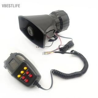 VBESTLIFE Còi Hú Xe Còi Báo Động 100W Tay Lửng Cầm Tay 7 Tông Màu Chất Liệu ABS Chống Thấm Nước Lắp Đặt Dễ Dàng Cho Ô Tô RV Thuyền Xe Tải