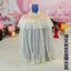 YHMBY3949 Bowen Vải Bơm Xô Nắp Nước Nguyên Chất Khoáng Xô Sấy Ren Máy Đựng Nước Chống Bụi Khay Có Thêu