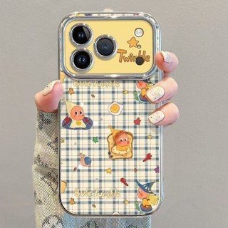 Dành Cho IPhone17 16 15 14 13 12 11ProMax XR XSMax Blue Plaid Star Man trường hợp điện thoại