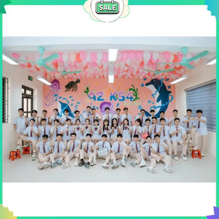 Combo Set Bóng Bay Trang Trí Lớp Học Kỷ Yếu, Tốt Nghiệp Cho Học Sinh, Sinh Viên Mùa Kỉ Yếu. DFKY5