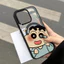 Ốp bảo vệ iPhone Crayon họa tiết Shin-chan Sạc từ tính Chống trầy xước -iP7/8/X/XS/11/12/13/14/15/16/17/Plus/Pro/Max/Air