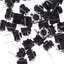 100 chiếc 2 chân Công tắc nút nhấn xúc giác Công tắc xúc giác 6X6X5mm mới tạm thời