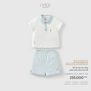 Nous SS26.T5 BST Bộ cộc mùa hè cho bé
