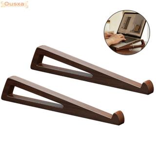 Đế máy tính bảng OUSXA, gỗ 12° Giá đỡ máy tính xách tay góc có thể điều chỉnh, Giá đỡ máy tính xách tay thông gió tiện dụng cho 10-17 inch