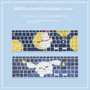 Tấm Phủ Bàn Phím Silicon Chống Bụi Laptop ASUS (15.6 inch) Hạn Chế Bay Chữ | KTAP - World of decals