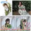 EBINLANDS Gothic Mũ Rơm, Mũ Nơ Ruffle Ren Đi Biển, Phụ Kiện Tóc Handmade Thời Trang Phong Cách Nông Thôn Pháp Mũ Flat Top Cho Người Lớn Trẻ Em Du Lịch Ngoài Trời Mùa Hè