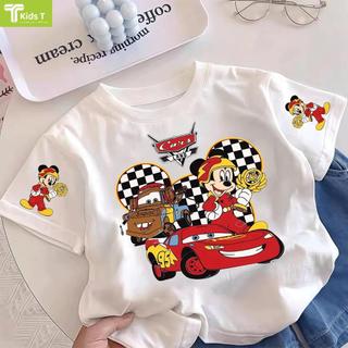 COD✅ (Hồ Chí Minh)Kids T Mall Áo phông tay ngắn In hình hoạt hình Áo Kiểu rộng và ấn tượng Trẻ em thời trang #VN240