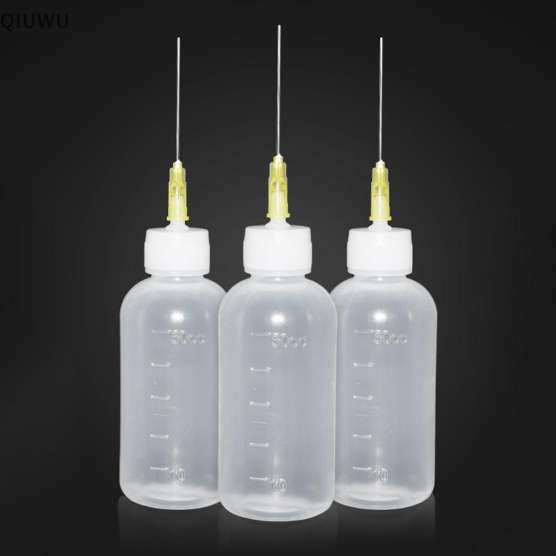 QIUWU 50ML Chai Chất Lỏng Nhựa Cho Hộp Đựng Nhựa Thông Hàn Dán Cho Điện Thoại PCB Làm Sạch Hàn Dụng Cụ Sửa Chữa.