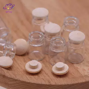 HFTOY 4 Cái / bộ Nhà Búp Bê Mini Candy Jar Nhà Bếp Thực Phẩm Chơi Cảnh Bình Bảo Quản Trong Suốt ~