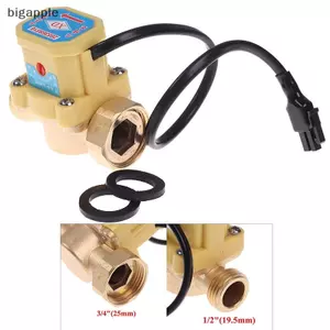 Bigapple 1 / 2 đến 3 / 4 Đầu nối ren Bơm tăng áp Công tắc cảm biến lưu lượng nước tự động 220V RDG
