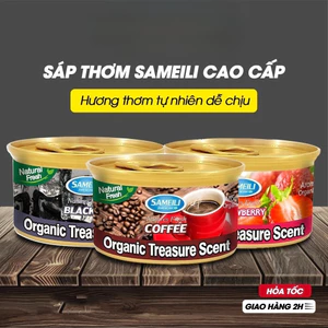 Sáp thơm ô tô Sameili nước hoa cao cấp hương thơm tinh khiết tự nhiên sang trọng khử mùi cho xe hơi phòng ở