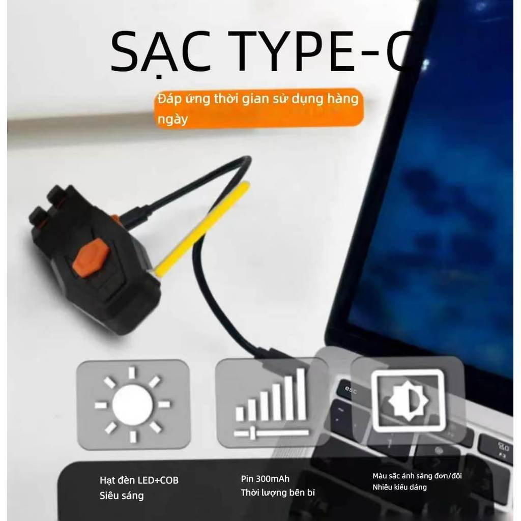 [COD] Đèn LED Hậu Giọt Nước Đa Năng - 3 Chế Độ Sáng, Chống Nước, Dễ Lắp, Cho Mọi Địa Hình Xe Đạp