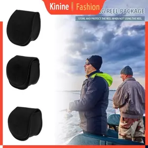 KIN Trống Quay Bè Cuộn Câu Cá Bảo Vệ Di Động Baitcasting Câu Cá Túi