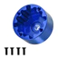 Vỏ hộp số vi sai kim loại thích hợp cho MJX HYPER GO 1 / 10 10208 1 / 7 7303 RC Xe hộp số nâng cấp các bộ phận và phụ kiện
