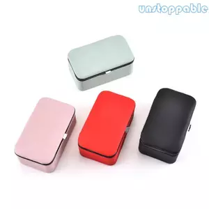 Unstop * Trang Sức Người Tổ Chức Trưng Bày Du Lịch Cho Ốp Lưng Lưới Di Động Vòng Cổ Bông Tai Vòng Bông Tai Hộp Bảo Quản Tai