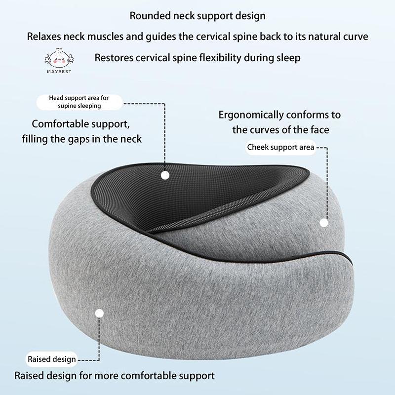 Maybest Cổ Du Lịch Memory Foam Cổ Forfort Trên Airplanepact Thiết Kế Tiện Dụng Cho Du Lịch, Chuyến Đi Ô Tô, Sử Dụng Tại Nhà {VN}