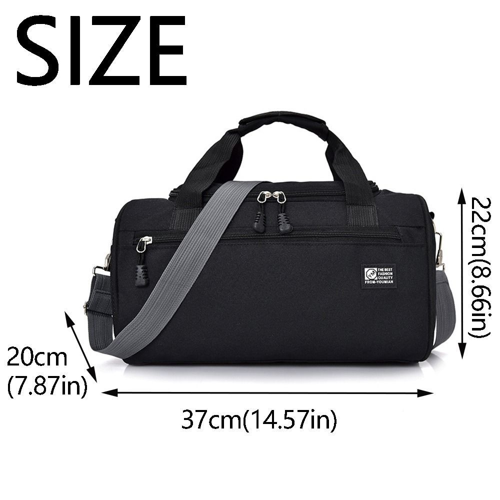 Túi xách LACYESUK - Túi Duffel chống thấm nước, phù hợp thể dục và du lịch ngắn ngày