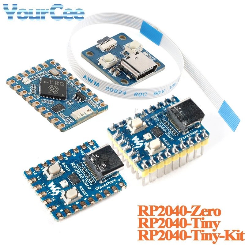 5 Cái / 1 Cái RP2040-Tiny RP2040 ZERO Raspberry Pi PICO Ban Phát Triển ...