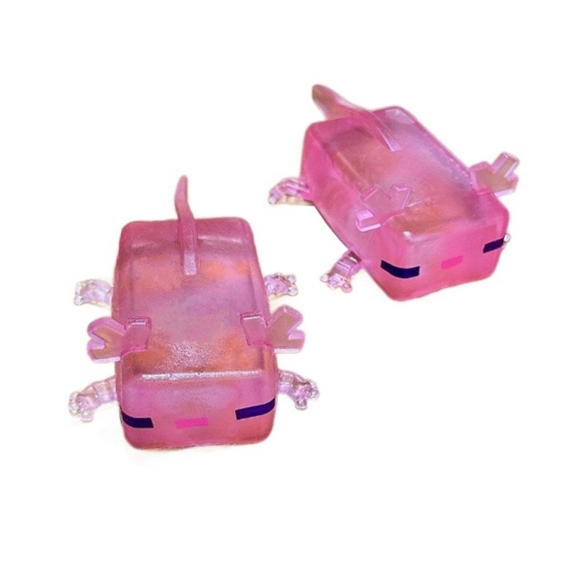 PPY Độ đàn hồi Axolotl Đồ chơi phục hồi chậm Thiết bị quản lý căng thẳng bằng nhựa an toàn Tiệc sinh nhật độc đáo
