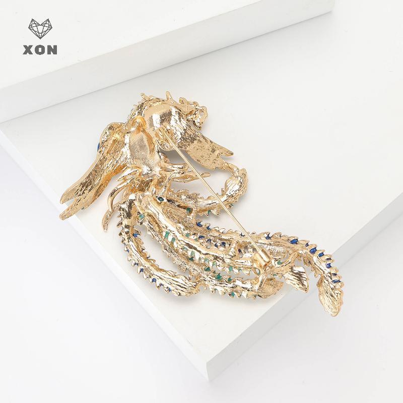 Trâm Cài Áo Hình Chim Dùng Pin Cho Nam và Nữ - Phụ Kiện Quà Tặng Thời Trang