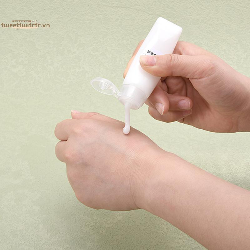 TRTR 10 Cái 30 / 50ml Ống Bóp Rỗng PE Ống Mềm Sữa Rửa Mặt Chai Mỹ Phẩm Bao Bì Chai Du Lịch Có Thể Đổ Lại DIY Hộp Đựng VN