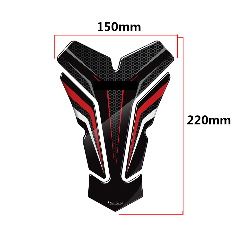 Dành Cho Xe Yamaha R1 R3 R6 R15 R25 Đa Năng Xe Máy Xe Tăng Miếng Lót Bảo Vệ Xương Cá Miếng Dán